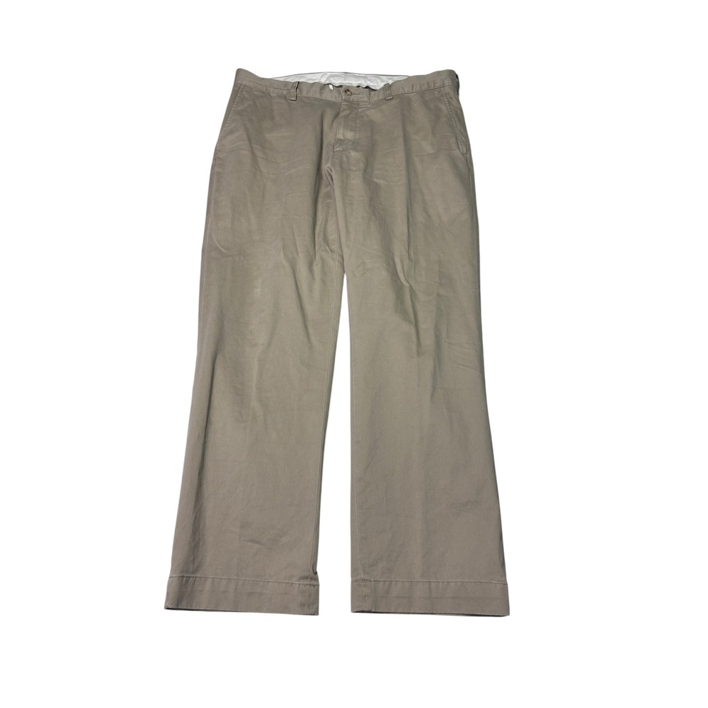 Polo Ralph Lauren Classic Fit Khaki Chino Pants Mens 36x30 Tan Cotton Trousers